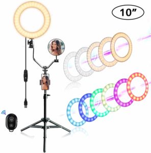 EEIEER 10" RGB Ring Lights 