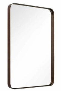 Wall Mirror Brushed Bronze