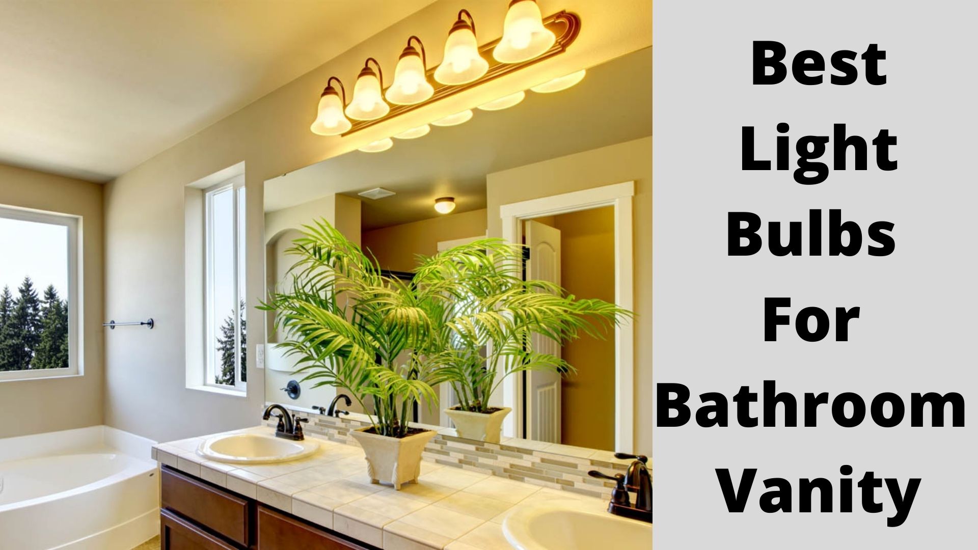 Best light bulbs for bathroom